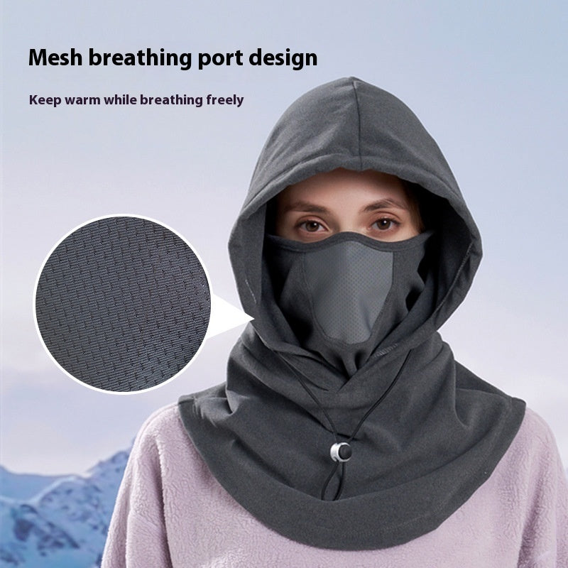 Winter Thermal Fleece Scarf